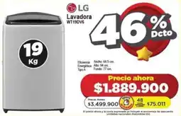 Alkomprar LG Lavadora WT19DV6 oferta