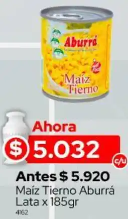 Maíz Tierno Aburrá Lata x 185gr