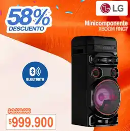 Alkosto LG Minicomponente XBOOM RNC7 oferta