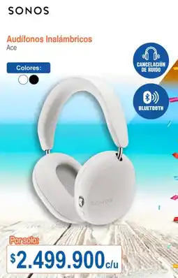 SONOS Audífonos Inalámbricos Ace