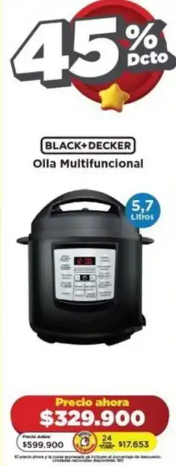 Alkomprar BLACK+DECKER Olla Multifuncional oferta