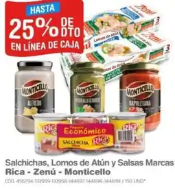 Makro Salchichas, Lomos de Atún y Salsas Marcas oferta
