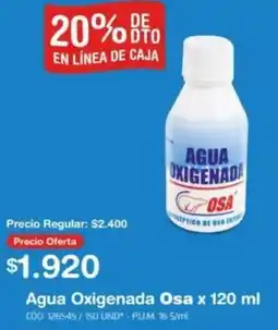 Makro Agua Oxigenada Osa x 120 ml oferta