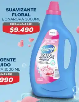 Tiendas D1 SUAVIZANTE FLORAL BONAROPA 3000ML oferta
