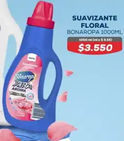 Tiendas D1 SUAVIZANTE FLORAL BONAROPA 1000ML oferta