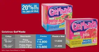 Makro Gelatinas Gel'Hada oferta