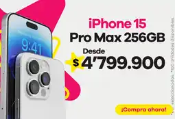 Éxito iPhone 15 Pro Max 256GB oferta