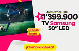 Éxito TV Samsung 50" LED oferta