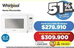 Alkomprar Whirlpool Horno Microondas oferta