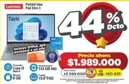 Alkomprar Lenovo Portátil Idea Pad Slim 3 oferta