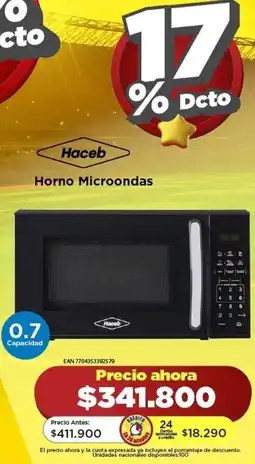 Alkomprar Haceb Horno Microondas oferta
