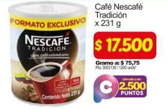 Surtimax Café Nescafé Tradición 231g oferta