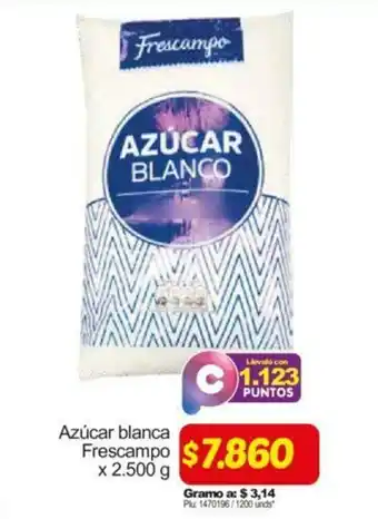Surtimax Azúcar blanca Frescampo 2500g oferta