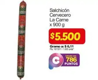 Surtimax Salchicón Cervecero La Carne 900g oferta
