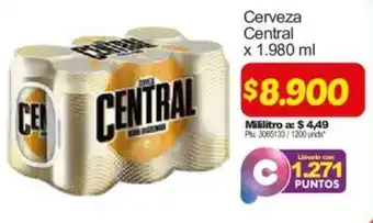 Surtimax Cerveza Central 1980ml oferta