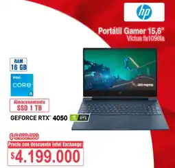 Ktronix HP Portátil Gamer 15,6" oferta