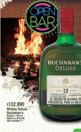 Jumbo Whisky deluxe buchanan's oferta