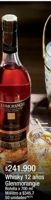 Jumbo Whisky 12 años glenmorangie oferta