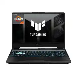 Alkomprar Computador Portátil Gamer ASUS TUF Gaming 15.6 Pulgadas FA506NCR - AMD Ryzen 7 - RAM 8GB - Disco SSD 512 GB SSD - Negro oferta