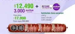Jumbo Zenú - salchichon cerveroni oferta