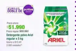 Jumbo Ariel - detergente polvo regular oferta