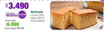 Jumbo Mantecada oferta