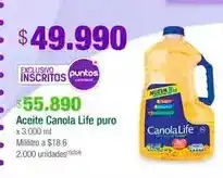 Jumbo Canola life - aceite puro oferta