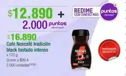 Jumbo Nescafé - café tradicion black tostado intenso oferta