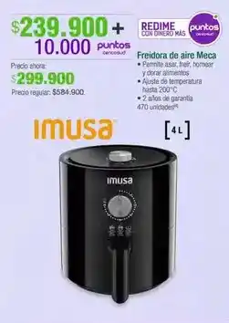 Jumbo Imusa - freidora de aire meca oferta