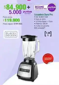 Jumbo Black & decker - licuadora dura pro oferta