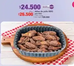 Metro Alitas de pollo bbq oferta