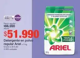 Ariel - detergente en polvo regular