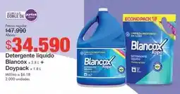Metro Blancox - detergente líquido oferta