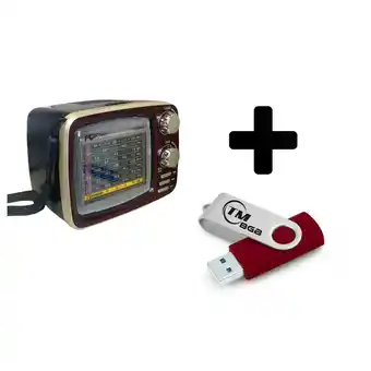 Falabella Combo Radio Fx-061BT Y Memoria Usb 8GB oferta