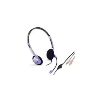 Falabella Audífono Diadema Genius Hs-02B 2 Plug 3.5MM Azul oferta