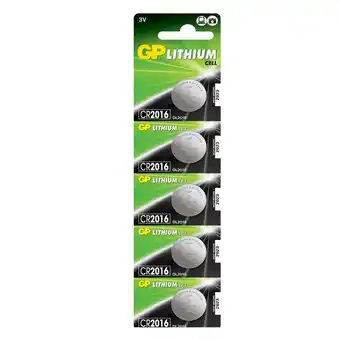 Falabella Pilas Lithium Gp Cr2016 3v Set X 5 Unidades oferta