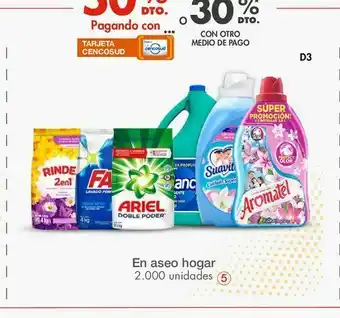 Metro Detergente ariel oferta