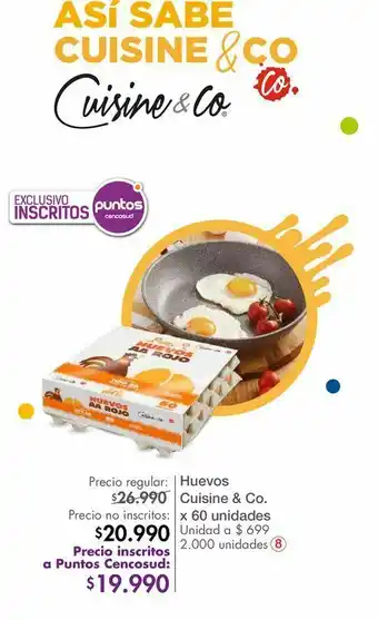 Metro Huevos cuisine & co oferta