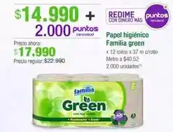 Familia - papel higiénico green