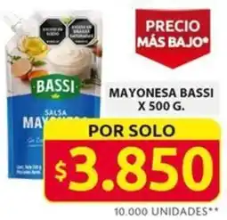 Ara MAYONESA BASSI x 500g oferta