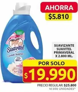 Ara SUAVIZANTE SUAVITEL PRIMAVERAL x 2.800ml oferta