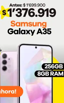 Éxito Samsung Galaxy A35 256GB 8GB RAM oferta