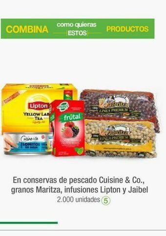 Jumbo Conservas de pescado cuisine & co oferta