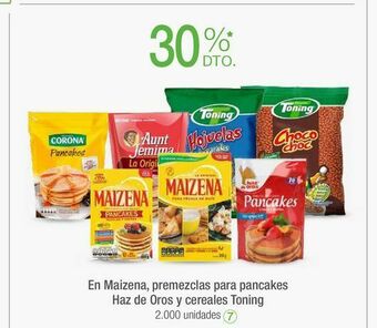 Jumbo Cereales toning oferta
