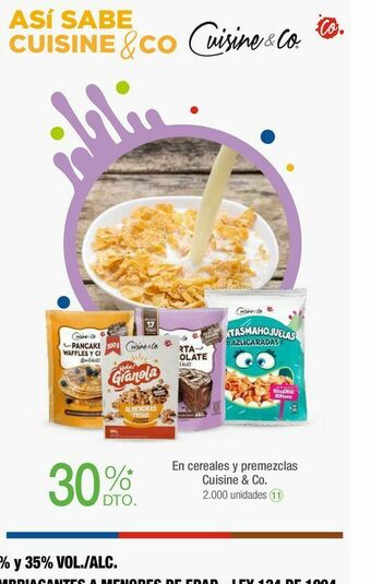 Jumbo Cereales cuisine & co oferta