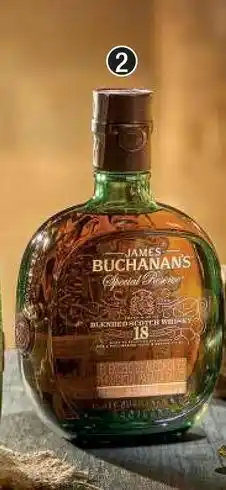Jumbo En whisky special reserve buchanan's oferta