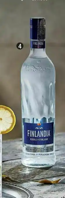 Jumbo En vodka finlandia botella x 750 ml oferta