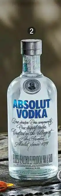 Jumbo En vodka absolut oferta