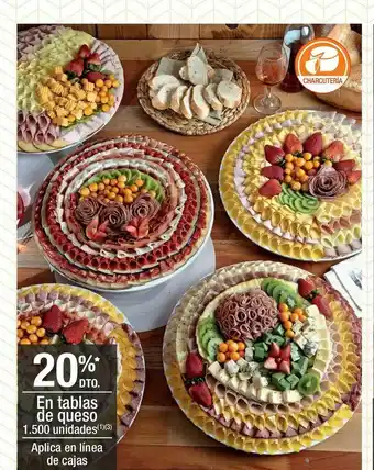 Jumbo Tablas de quesos oferta