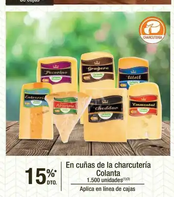 Jumbo Cuñas de la charcuteria colanta oferta